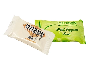 Hotel hygienic glycerin soap 16 grams, Pejman brand-پژمان-گلایا-پاک فام جم-صابون گلیسرینه بهداشتی هتلی 16 گرمی برند پژمان 1